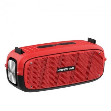 Портативная беспроводная Bluetooth колонка Hopestar A20 red