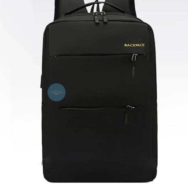Рюкзак в наборі з сумкою і клатчем BACKPACK Trend (Black)