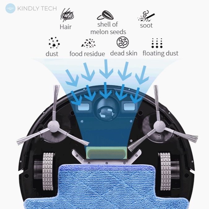 Робот пылесос Konka для сухой и влажной уборки пола