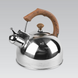 Чайник із свистком для плити (3,5 л) Maestro MR-1308-BROWN