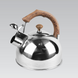 Чайник із свистком для плити (3,5 л) Maestro MR-1308-BROWN