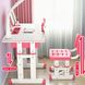 Набор детской мебели - комплект парта с лампой + стул трансформер , 80×49×60 см. pink