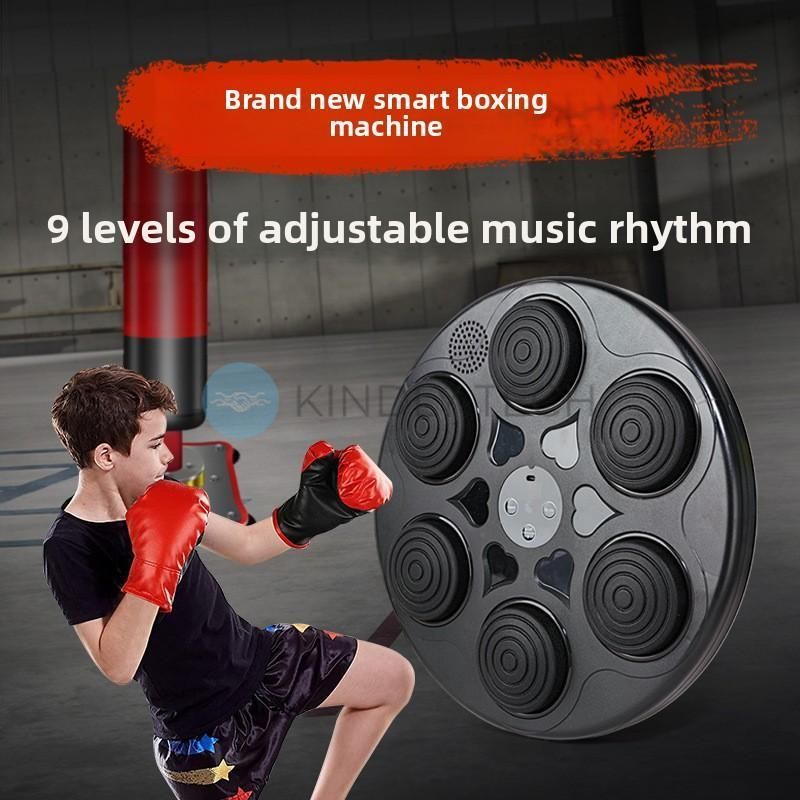 Настенная боксерская мишень Smart Boxing Machine с перчатками и музыкой