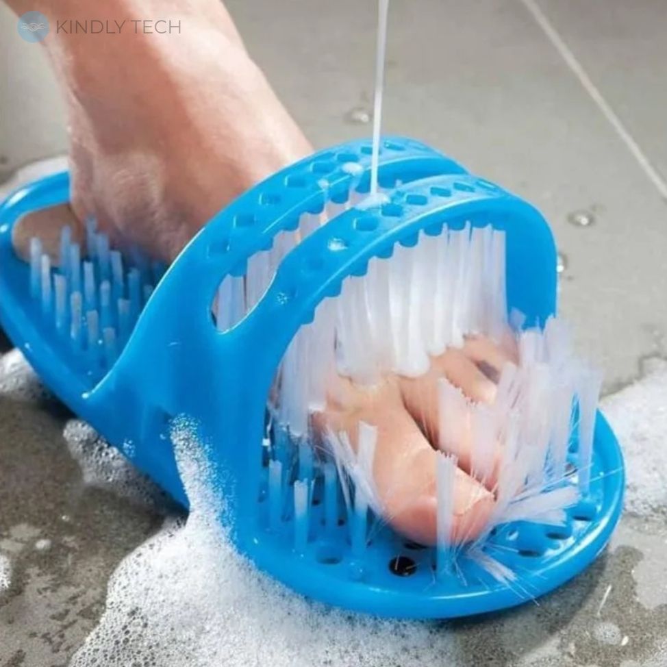 Масажний тапочок для миття ніг Simple Slippers
