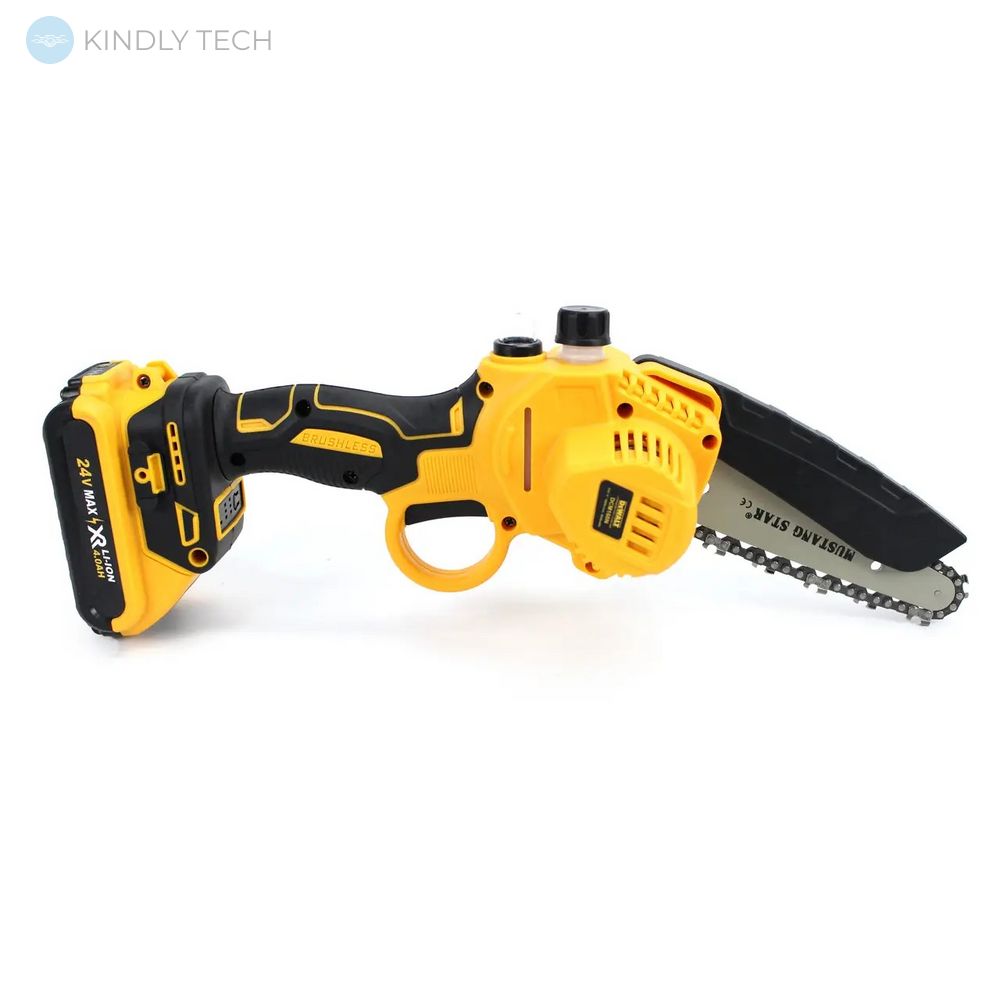 Аккумуляторная мини пила DeWalt DCM160N, шина 20 см