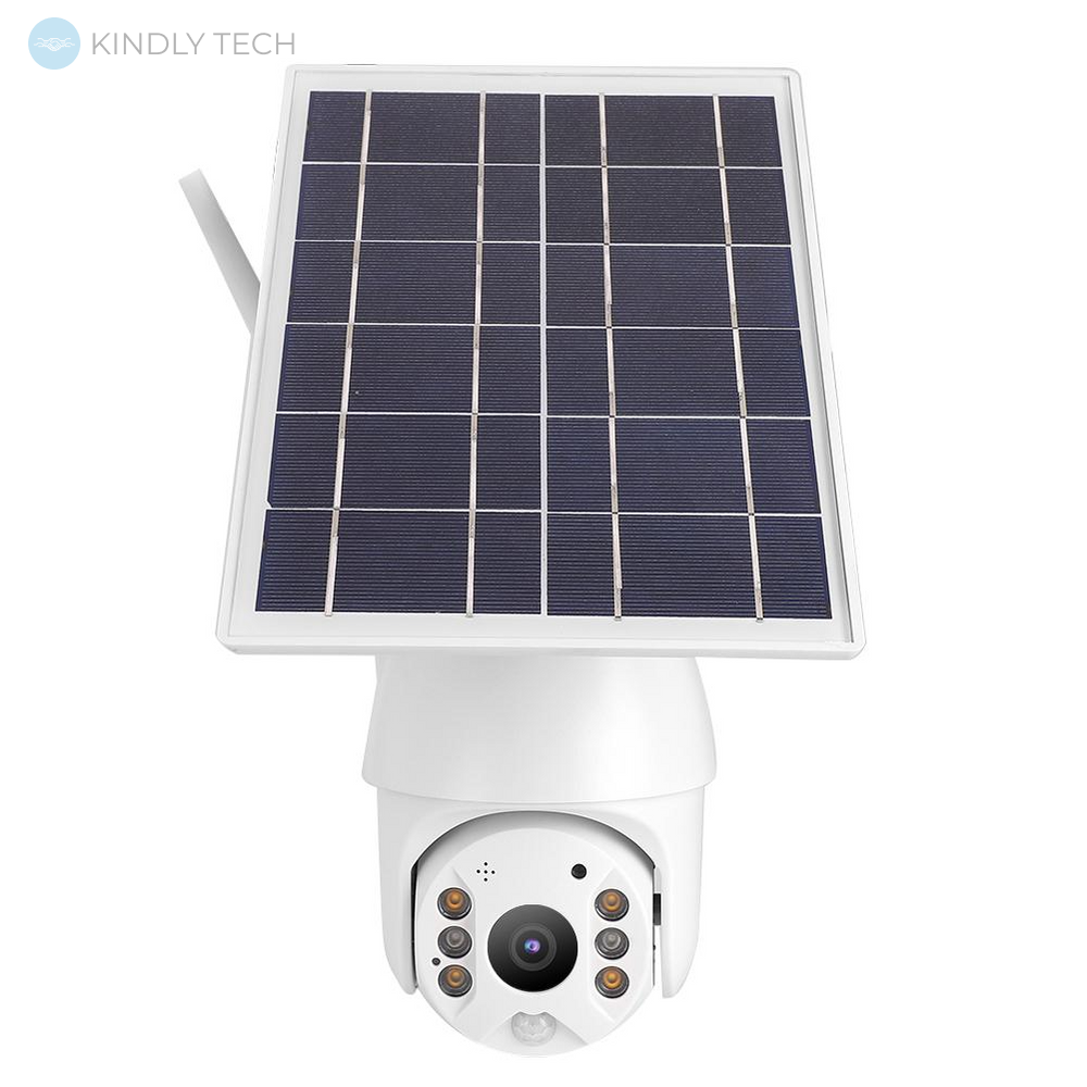 Камера видеонаблюдения уличная c солнечной панелью WIFI Solar Camera ICSEE 3MP