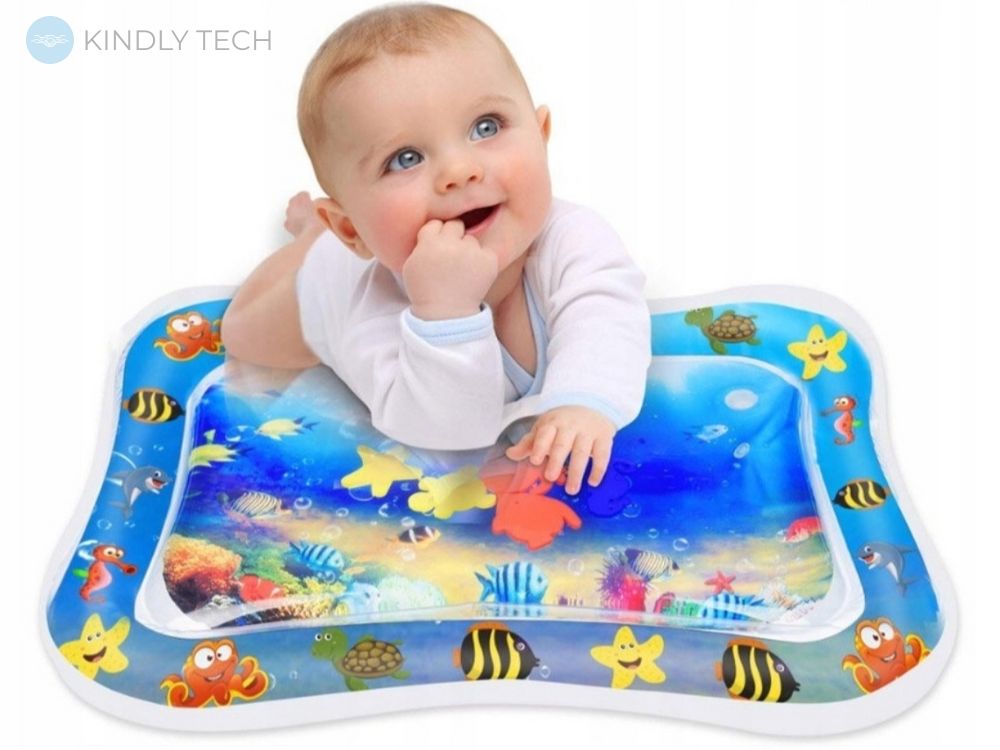Надувной детский развивающий водный коврик AIR PRO inflatable water play mat