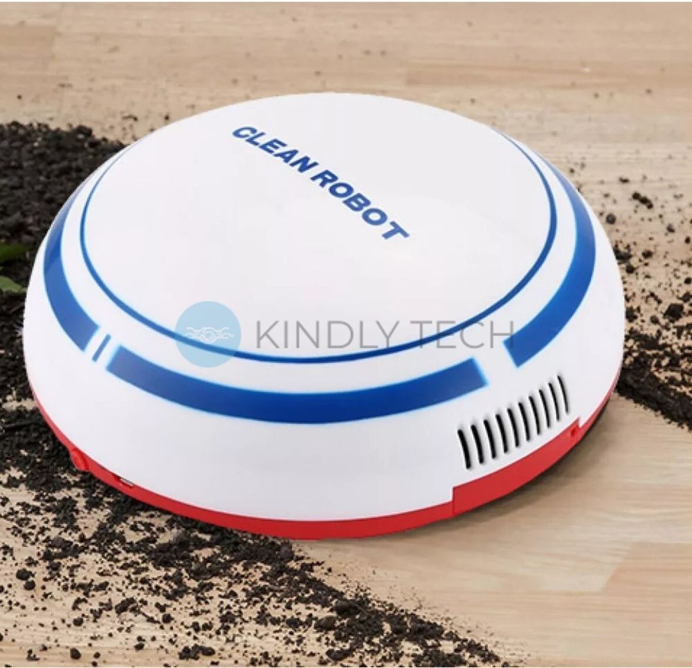 Міні робот пилосос SUNROZ Sweep Robot батарея 500 mAh