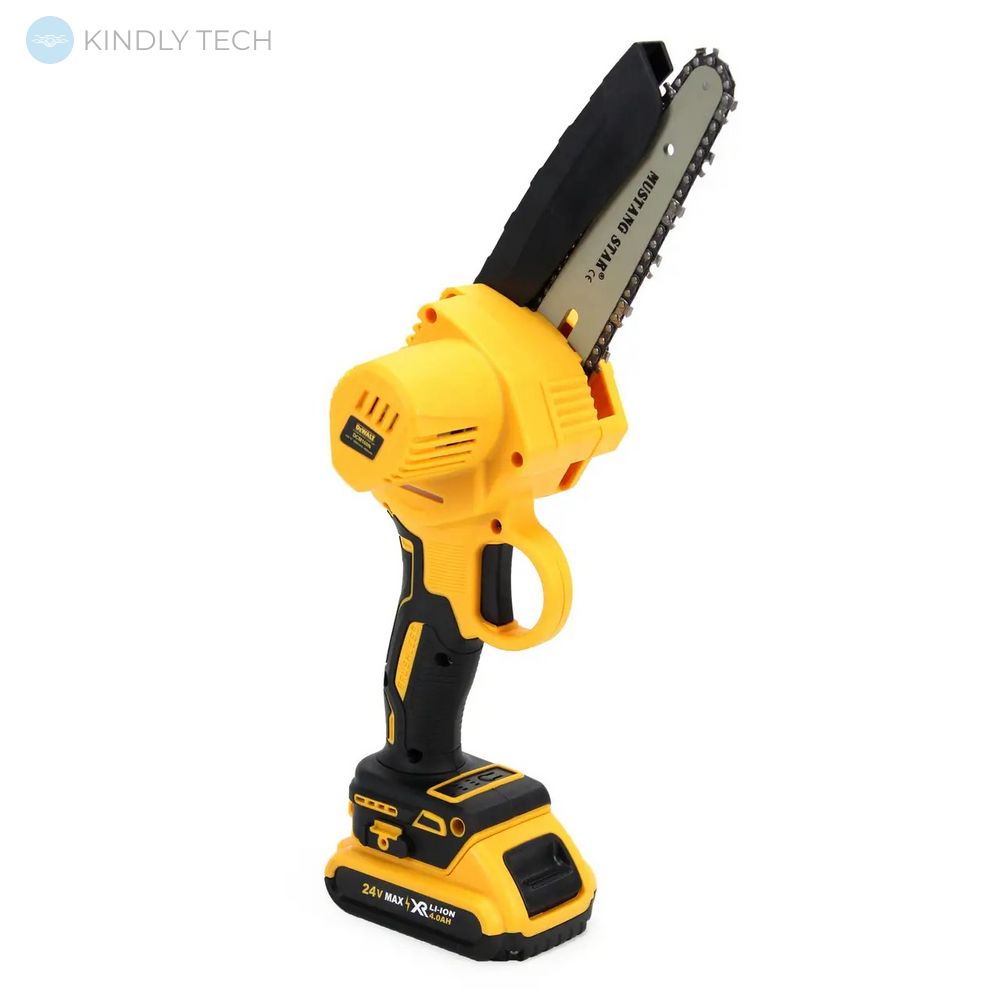 Аккумуляторная мини пила DeWalt DCM160N, шина 20 см