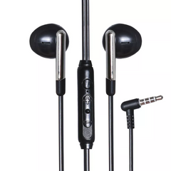 Дротові навушники з мікрофоном 3.5mm — Veron VH06 — Black