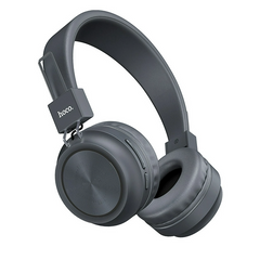 Беспроводные наушники накладные Hoco W25 Promise гарнитура Bluetooth 5.0, Серый