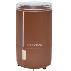 Электрическая кофемолка Lexical LCG-0701 для дома и офиса 200 Вт, Коричневая