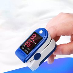 Пульсоксиметр цифровой портативный Fingertip Pulse Oximeter LK-87