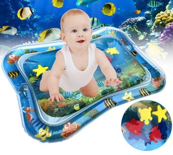 Надувной детский развивающий водный коврик AIR PRO inflatable water play mat