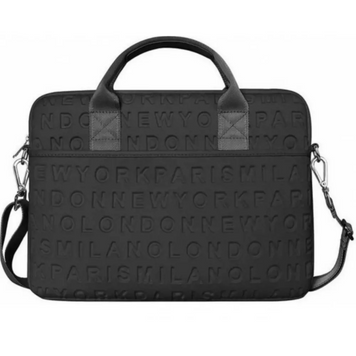 Сумка для ноутбука Чехол для ноутбуков 15.4" (16.2") — WiWU Vogue Laptop Slim Bag — Black