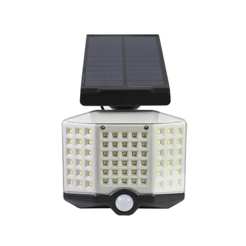 Прожектор сенсорный уличный с солнечной панелью и пультом YT-66