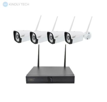 Комплект видеонаблюдения WiFi kit (без монитора) (8 камер)