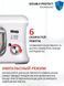 Миксер планетарный стационарный DSP KM3043, 1200W с металлической чашей 5.5L White