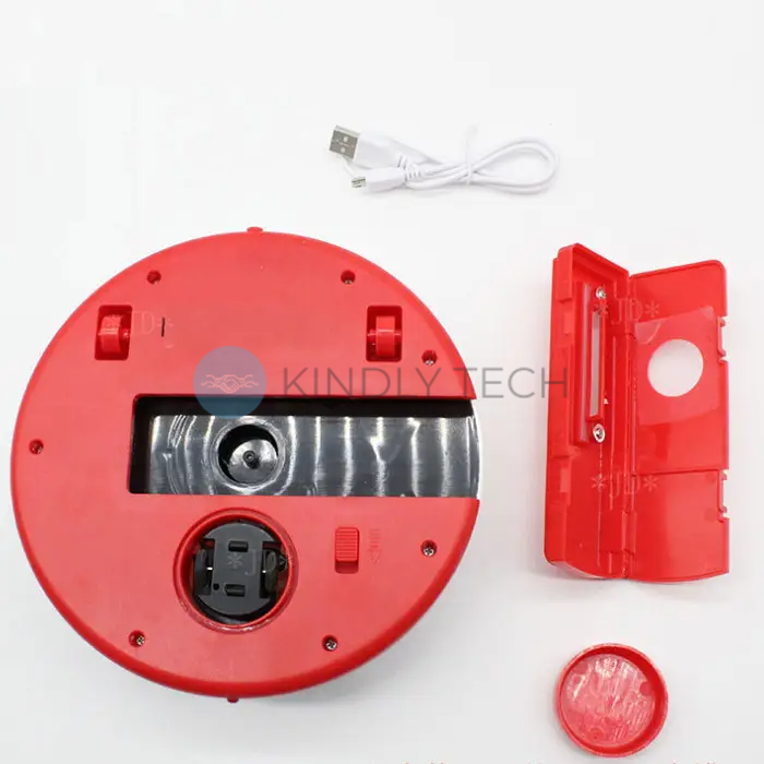 Міні робот пилосос SUNROZ Sweep Robot батарея 500 mAh