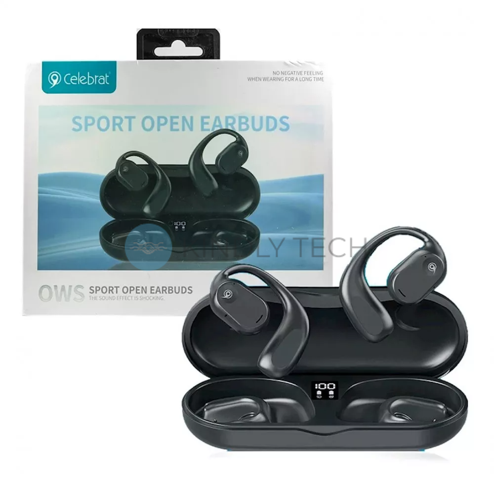Бездротові Bluetooth навушники TWS &mdash; Celebrat W29 &mdash; Black