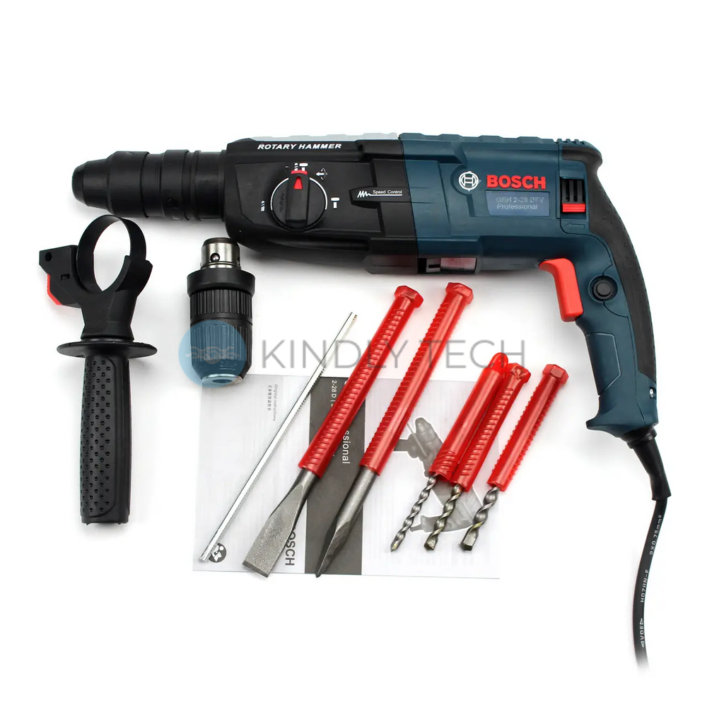 Перфоратор BOSCH GBH 2-28 DFV (900 Вт, 3.2 Дж) от сети 220В