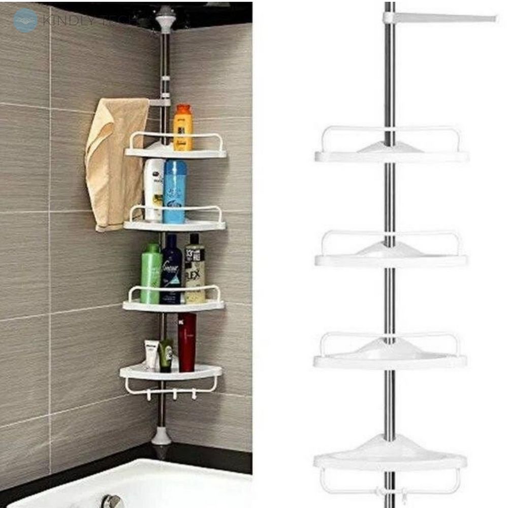 Кутова полиця для ванної кімнати Multi Corner Shelf 2.6 м TW-26 m10