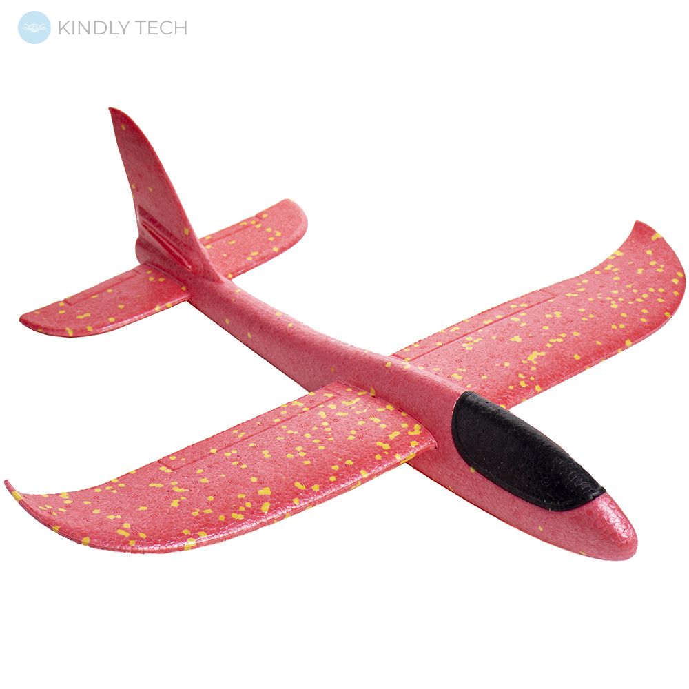 Метальна іграшка літак Червоний