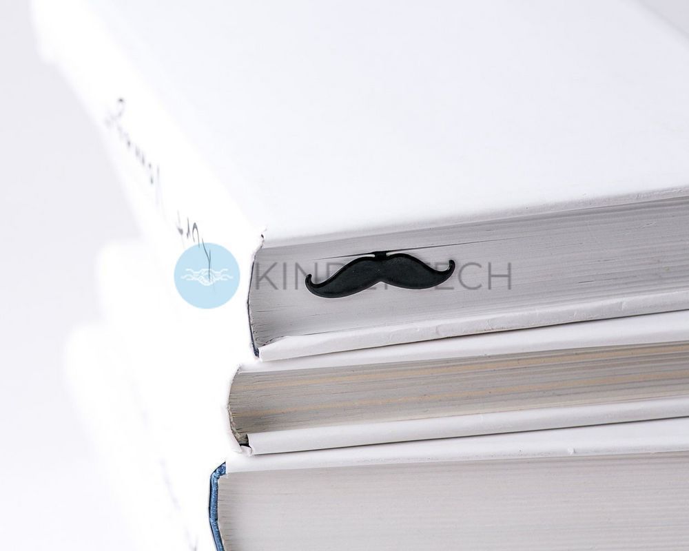 Закладка для книг &laquo;Усы&raquo;, Чорний