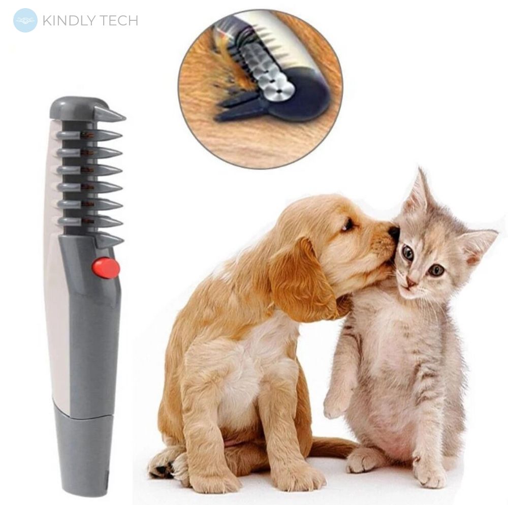 Гребінець для вовни тварин Knot Out Electric Pet Comb