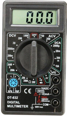 Универсальный мультиметр цифровой тестер Digital DT-832 со звуком
