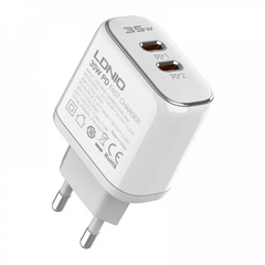 Сетевое зарядное устройство 35W | 2C — Ldnio A2528C White