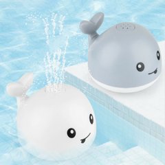 Игрушка для купания ребёнка Spray water bath toy кит с фонтанчиком на аккумуляторе, в ассортименте