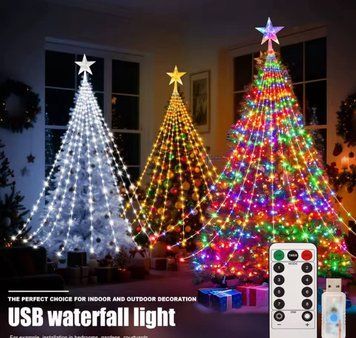 Гірлянда з кільцем на ялинку Smart 250 LED 2,5 м
