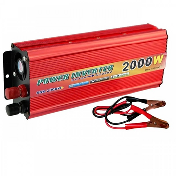 Преобразователь инвертор 2000W 12V UN-3057 (work 1000W)