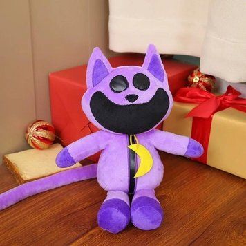 Плюшева іграшка CAT NAP фіолетове кошеня 30 см