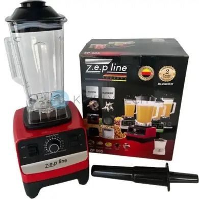 Мощный стационарный блендер Zepline ZP-005 4500W, Красный