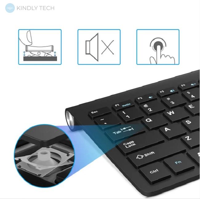 Клавиатура + мышь беспроводная Ultra-thin Combo