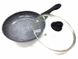 Сковорода с крышкой с антипригарным мраморным покрытием Benson BN-492 26 х 4.8 см
