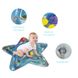 Розвиваючий надувний дитячий водяний килимок для малюків у формі зірки