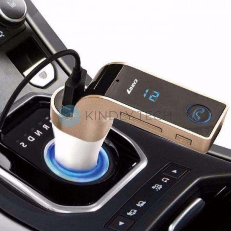 Автомобильный FM модулятор G7 от прикуривателя с USB портом