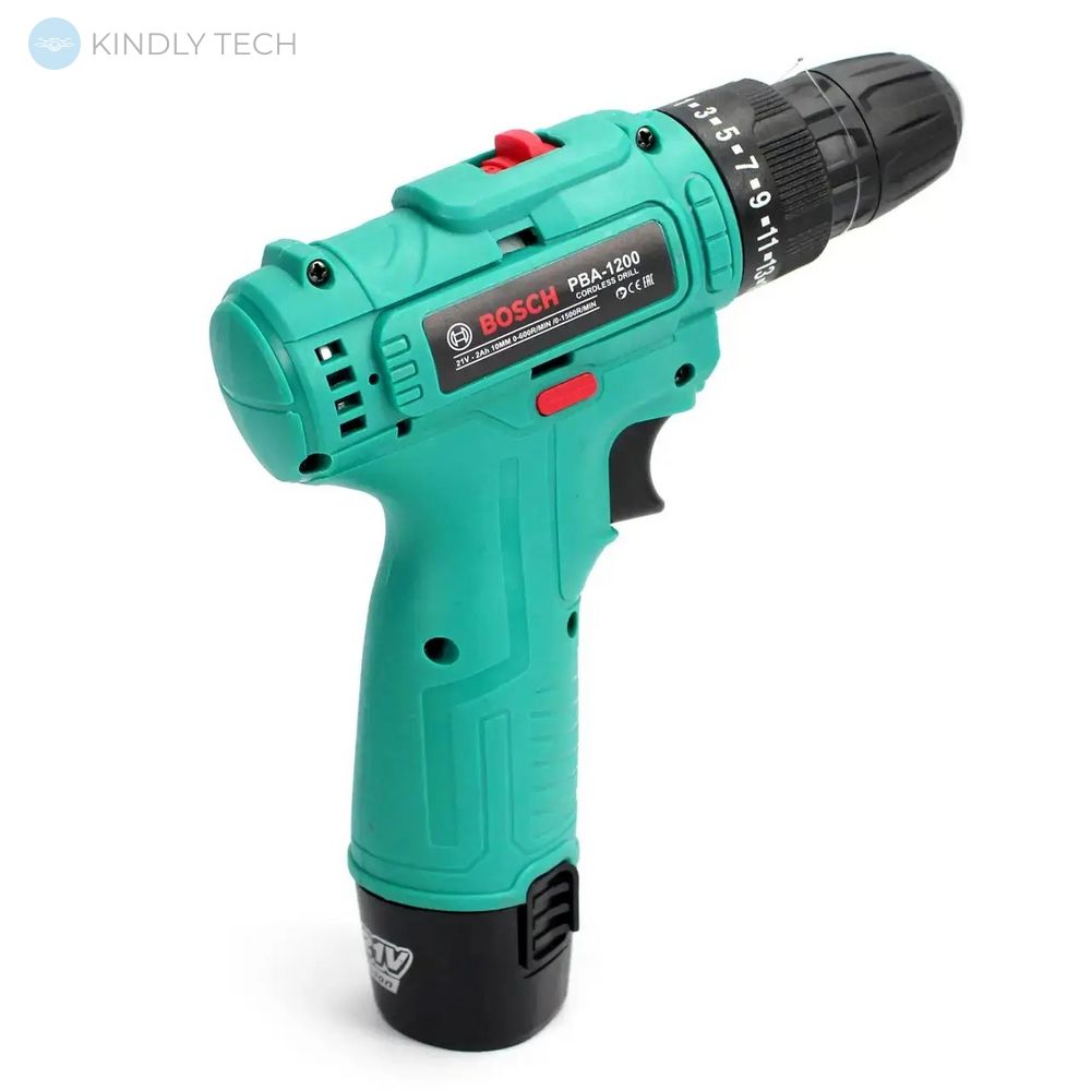 Аккумуляторный шуруповерт Bosch PBA EasyDrill 1200 (12V 2Ah)