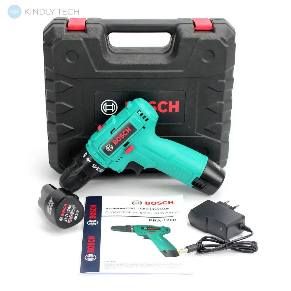 Акумуляторний шуруповерт Bosch PBA EasyDrill 1200 (12V 2Ah)