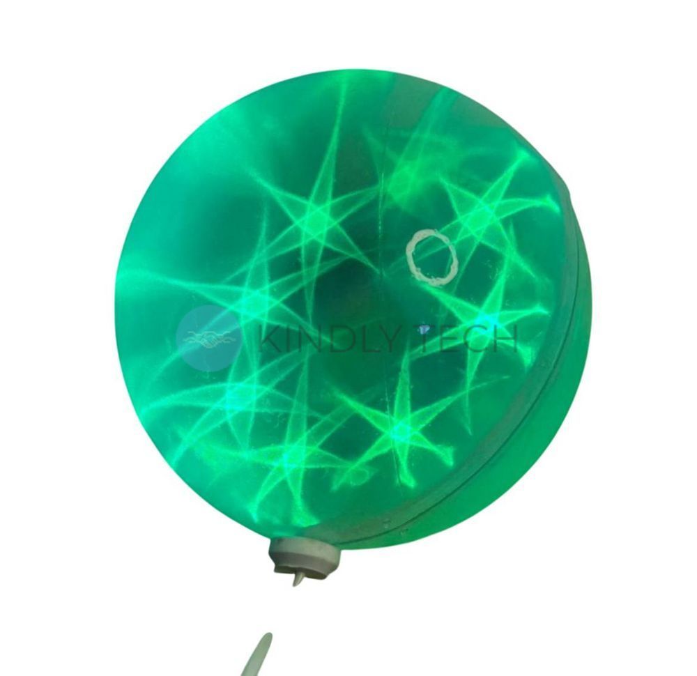Прозора куля LED Ceiling Colourful Star, велика в асортименті