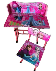 Детская парта со стульчиком, розовый, Дисней Принцессы