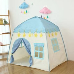 Дитячий ігровий намет у вигляді будиночка Синій