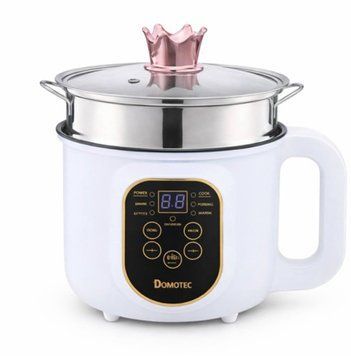 Электрическая кастрюля-пароварка DOMOTEC MS-7729 1,8 л 2000 Вт с цифровым управлением.