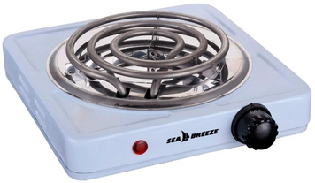 Електроплитка компактна SeaBreeze SB-062 1-конфорка 1000W