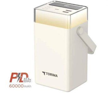 Павербанк TORIMA TRM‑1061 60000 mAh PD 22.5 W Fast