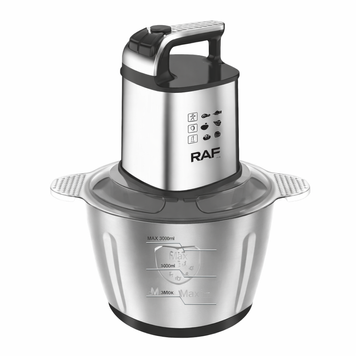 Мощный измельчитель RAF R.7026 Food Processor 3 л, 300 Вт, металлический корпус