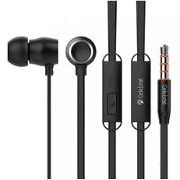 Дротові навушники з мікрофоном 3.5mm &mdash; Celebrat G10 &mdash; Black